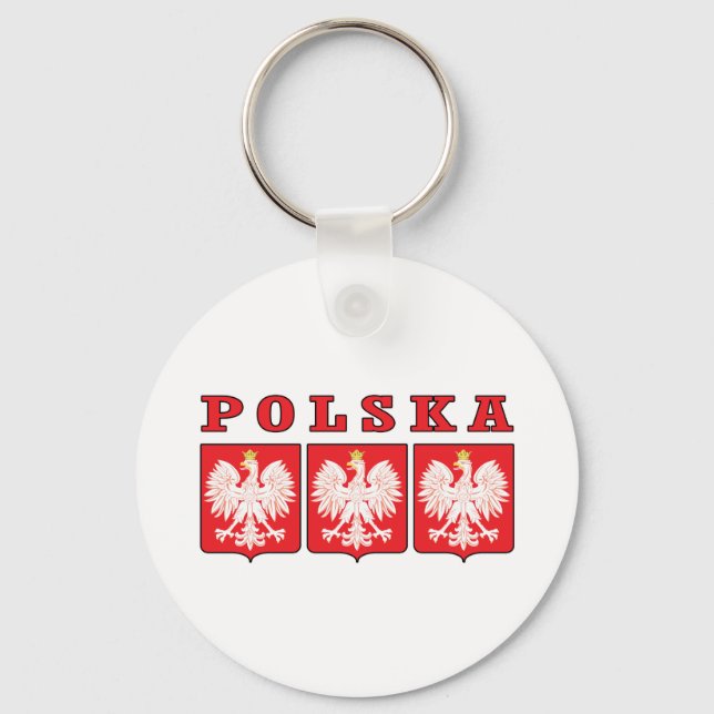 Llavero Polska Eagle Shields (Anverso)