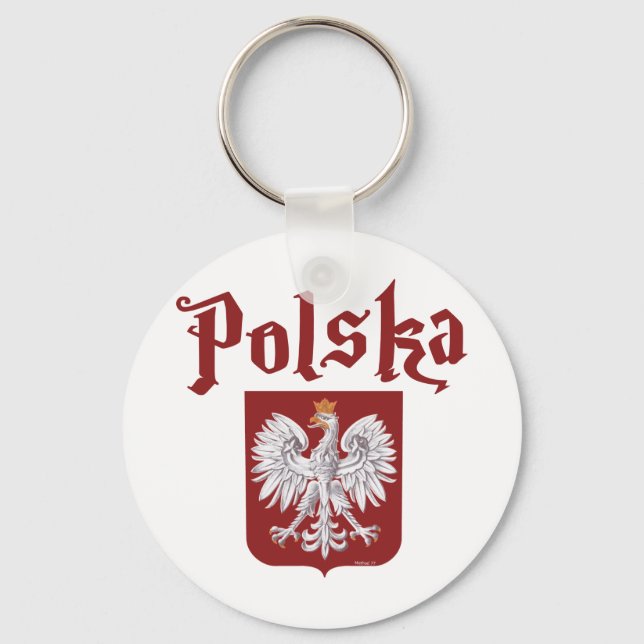 Llavero Polska Keychain (Anverso)