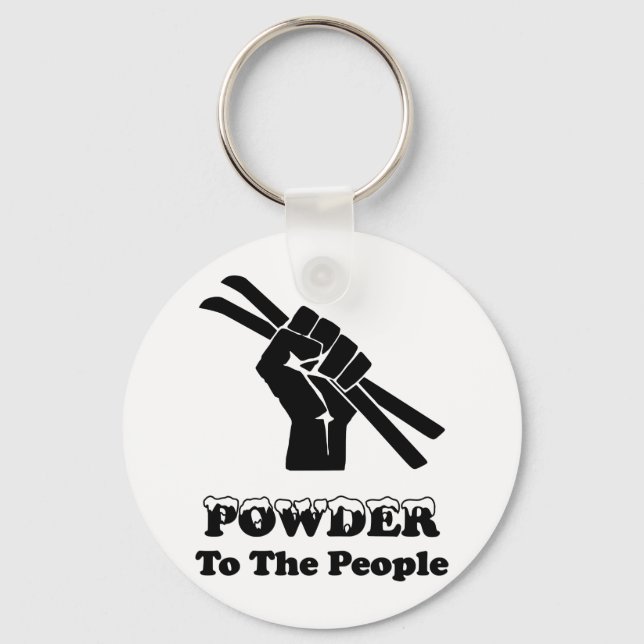 Llavero Polvo Para El Pueblo (Anverso)