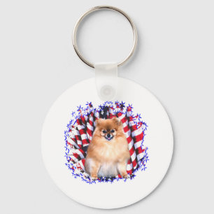 Llavero Pomeranian Patriot