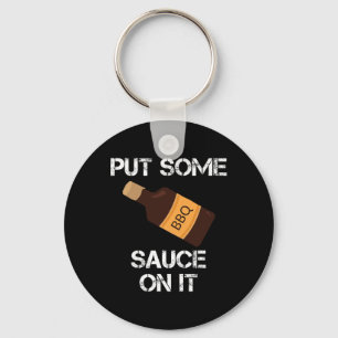 Llavero Pon Un Poco De Salsa Bbq En Ella Papi Gritando Nov
