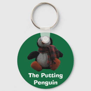 Llavero Poniendo al pingüino
