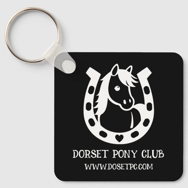 Llavero Pony Club Rider (Anverso)
