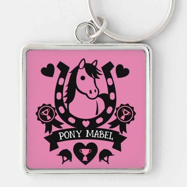Llavero Pony Club Rider (Frente)