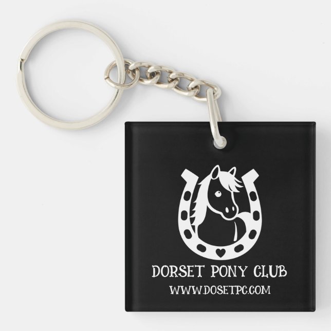 Llavero Pony Club Rider (Frente)
