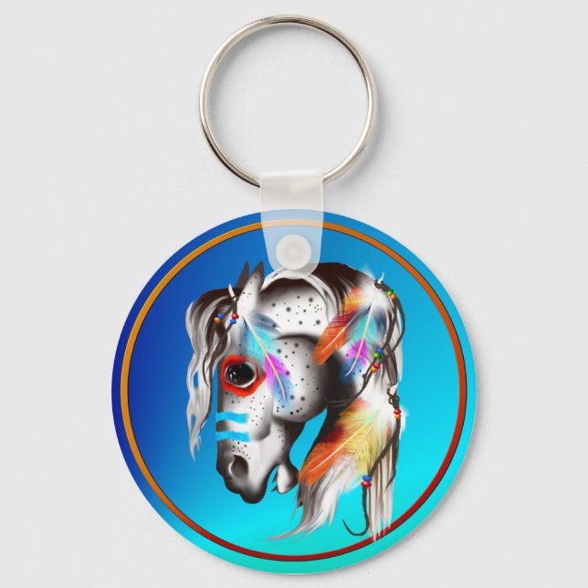 Llavero Pony Keychain pintado (Anverso)