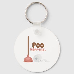 Llavero Poo Happens