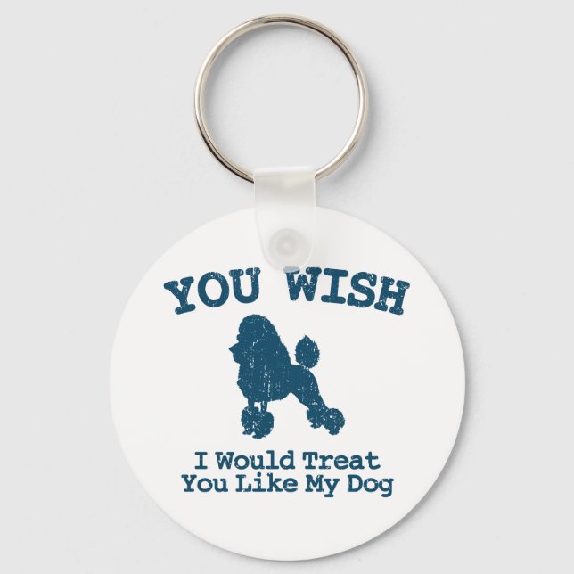 Llavero Poodle (Anverso)