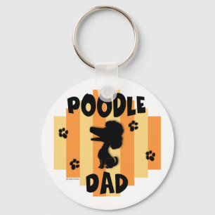 Llavero Poodle Dad Keychain