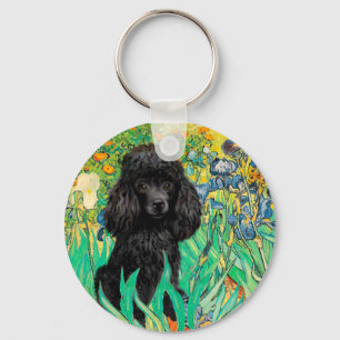 Llavero Poodle (negro 1) - Irlandeses