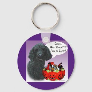 Llavero Poodle (negro) Halloween Candy
