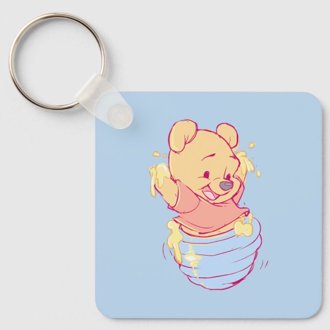 Llavero Pooh Keychain (Anverso)