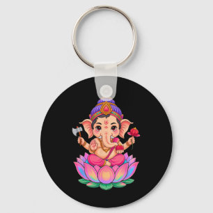 Llavero Pooja hindú Ganesha Elefante Dios India Meditación