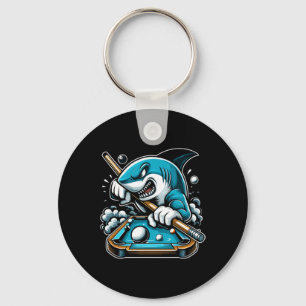 Llavero Pool Shark Funny Pool Player Billiard 8-