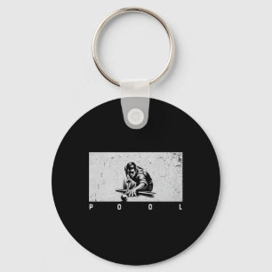 Llavero Pool Vintage Billiards Pool Player Funny Billiards