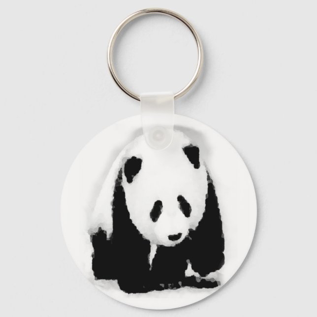 Llavero Pop Art Baby Panda (Anverso)