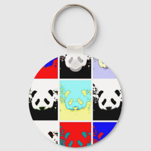 Llavero Pop Art Panda