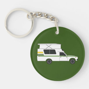 Llavero pop chinook camper lima retro limón