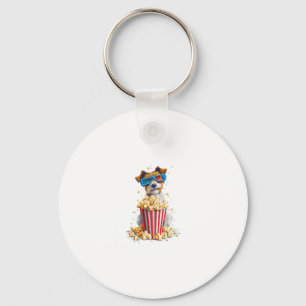 Llavero Popcorn Pup � Movie Night Dog