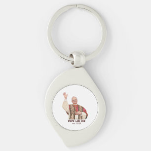 Llavero Pope Leo XIV Est 2025 Commemorative