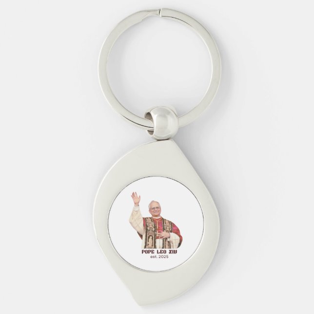 Llavero Pope Leo XIV Est 2025 Commemorative (Anverso)