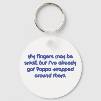 Llavero Poppa's envuelto (azul)