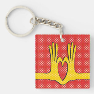 Llavero Poppin' Polka Dots Keychain