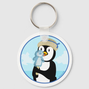Llavero Popsicle pingüino