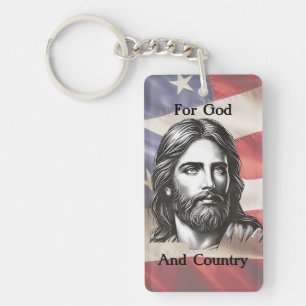 Llavero Por Dios Y Por País