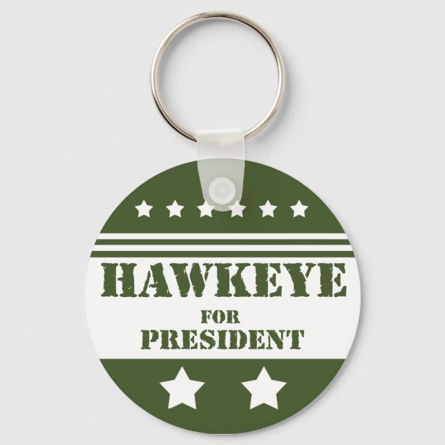 Llavero Por el presidente Hawkeye (Anverso)
