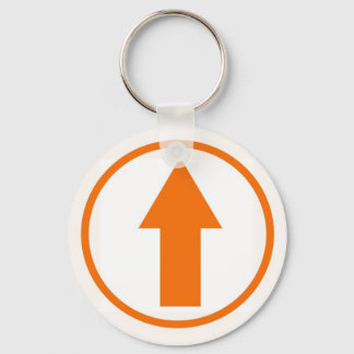 Llavero Por encima de la influencia - Naranja