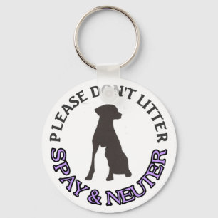 LLAVERO POR FAVOR, NO ENCENDERÁS, ESPAY Y NEUTER - PERRO, 