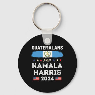 Llavero Por Kamala Harris 2024 Bandera de Guatemala