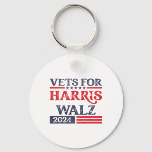 Llavero Por Kamala Harris Tim Walz Veterans For Harris
