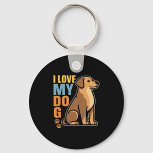 Llavero Por qué amo a mi perro � Diseño conmovedor Celebra