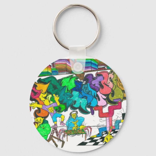 Llavero PorcentajeHipHop (Anverso)