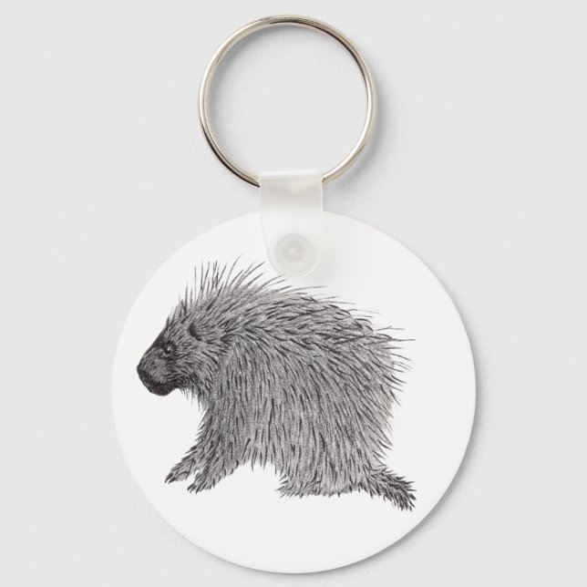 Llavero Porcupina (Anverso)