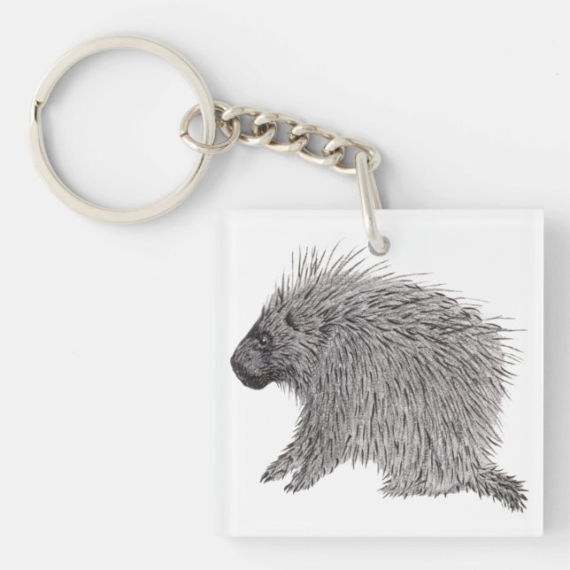 Llavero Porcupina (Frente)