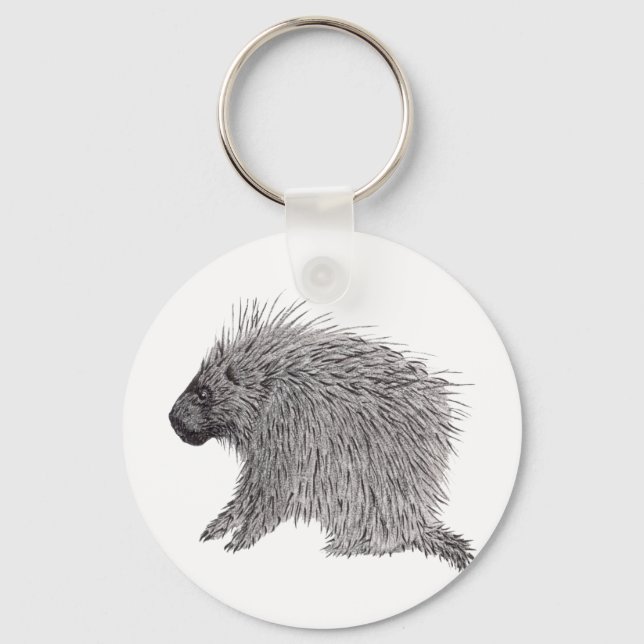 Llavero Porcupina (Anverso)