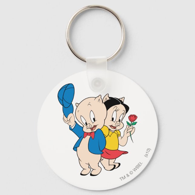 Llavero Porky Pig and Petunia (Anverso)