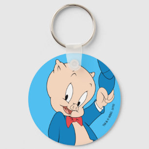 Llavero Porky Pig   Gorra de ondeo