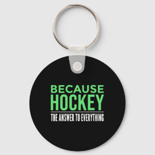 Llavero Porque Hockey