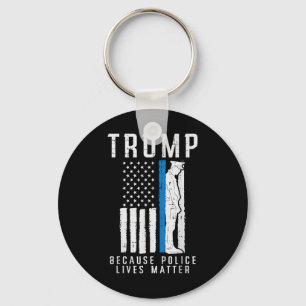 Llavero Porque la policía vive a favor de Trump, la línea