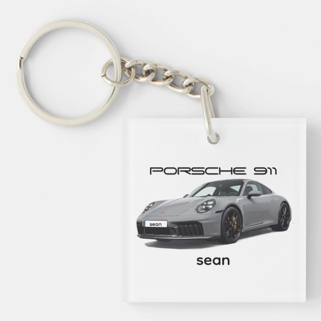 Llavero Porsche 911 GTS 2026 (PERSONALIZADO) 992.2 (Frente)