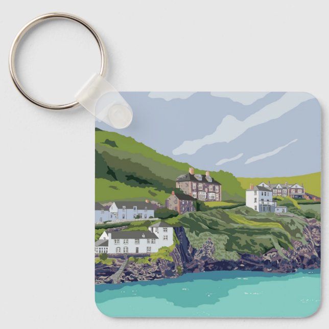 Llavero Port Isaac - Port Wen (Anverso)