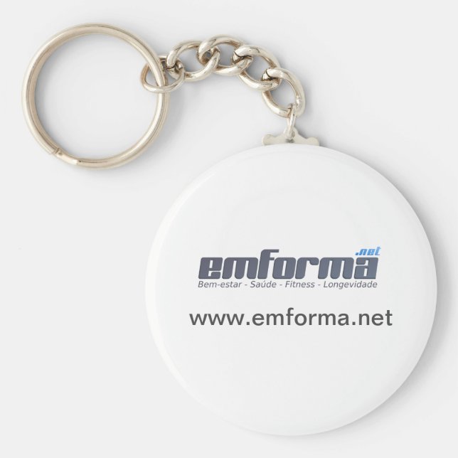 Llavero Porta-Chaves Em Forma (Frente)