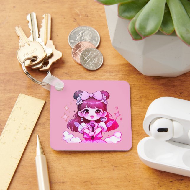 Llavero Porta-chaves garota kpop cantora (Escritorio )