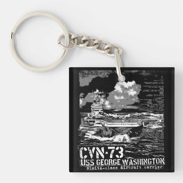 Llavero Portaaviones George Washington (Frente)