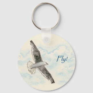 Llavero Portachiavi Gabbiano