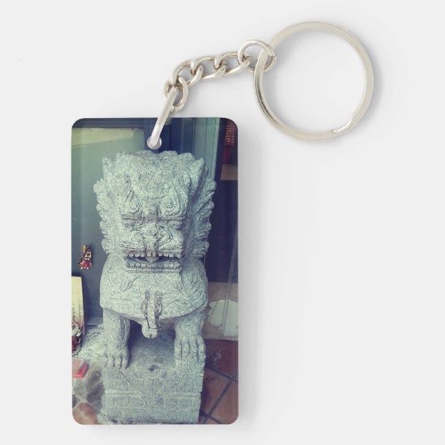 Llavero Portada de caracteres de la tienda (Atrás)